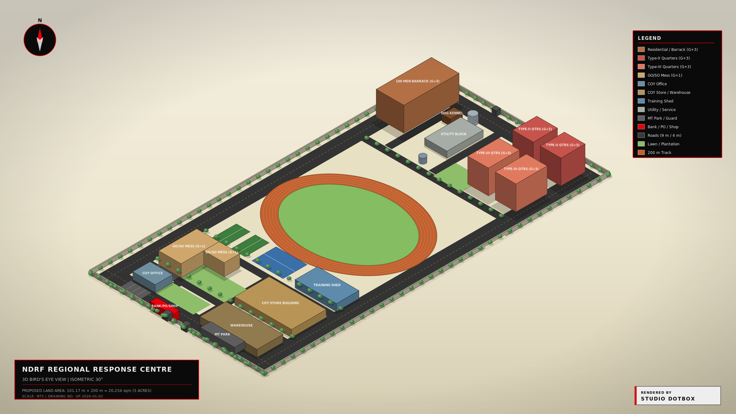 NDRF Campus Master Plan